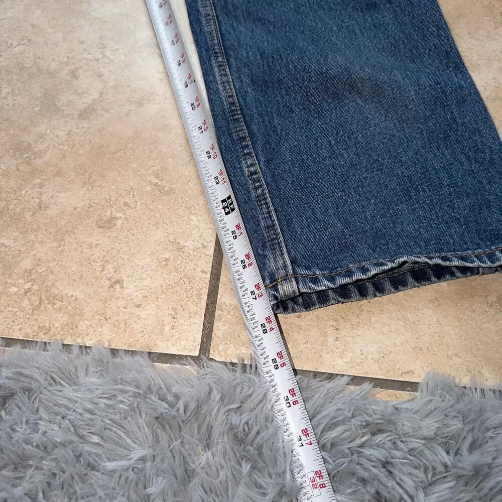 Levis 505 Denim Jeans- Size 36x29